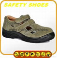 durable ce certificated genuine leather safety shoes 3