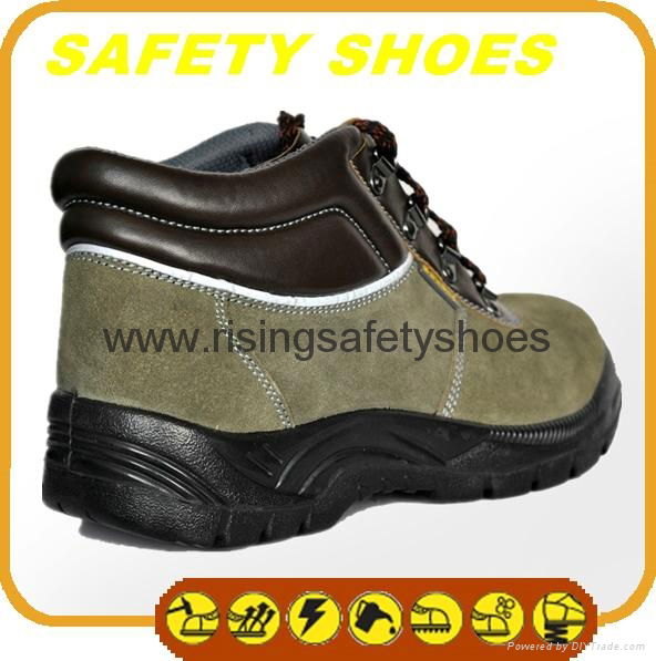 2014-2015 new made in china anti oil anti slip genuine leather safety work shoes 3