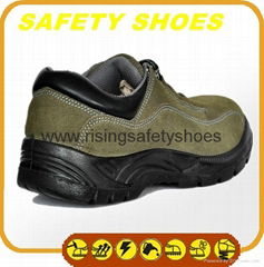 2014-2015 new made in china anti oil anti slip genuine leather safety work shoes