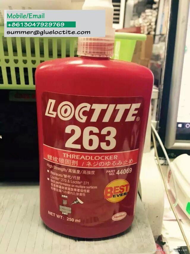 loctite 263 red threadlocker 50ml 250ml bottle