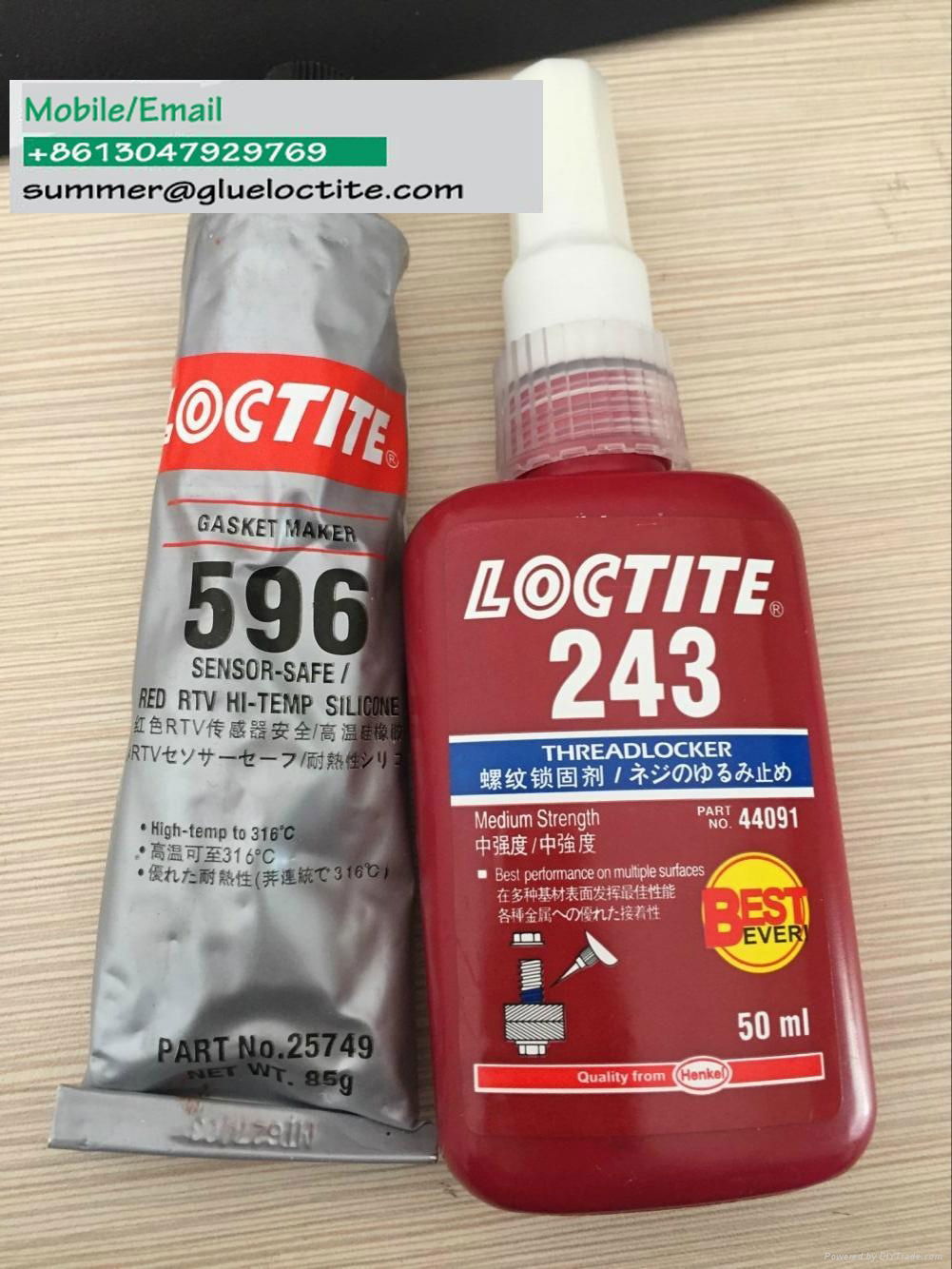 loctite 641 yellow retaining compound adhesive (China Manufacturer