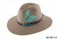 2014 new design wool felt big brim cowboy hats for sale 1