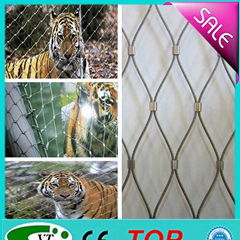 Durable and flexible stainless steel wire rope mesh