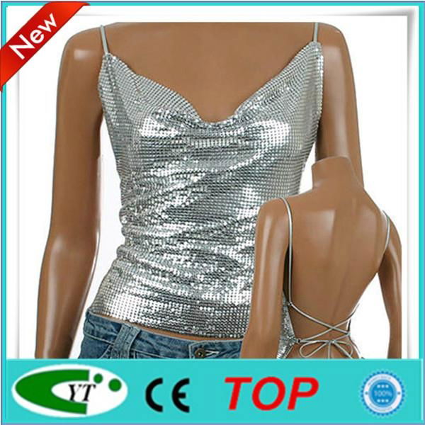 Fashionable and beauty metal cloth 2