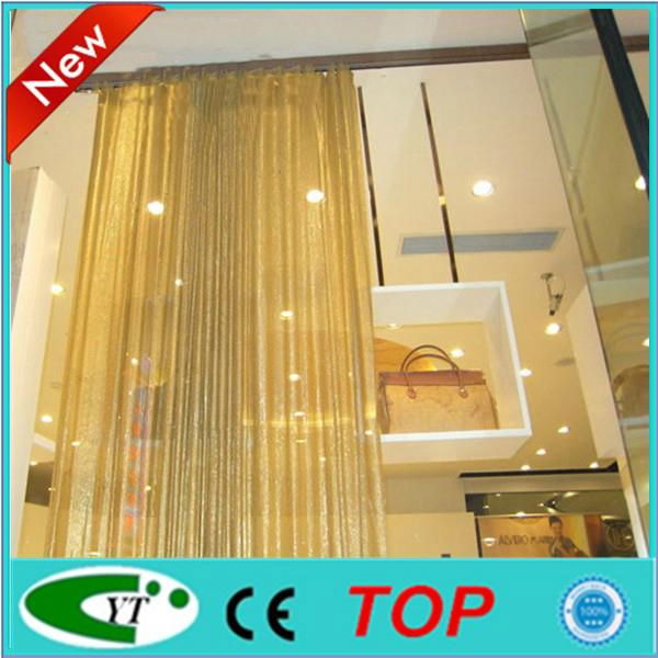 Fashionable Aluminum Sequins Fabric Mesh Decorative Curtain 3