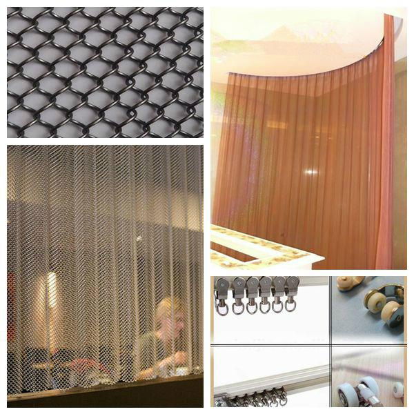 Fashion aluminum mesh Curtain for decoration