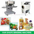 simple vegetable fan shape packing machine