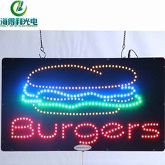 halal animation business led signage China 