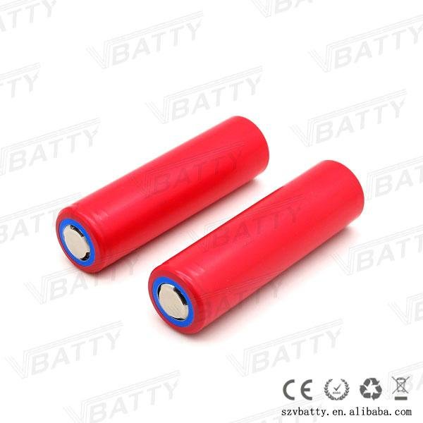 High capacity Sanyo NCR18650GA 3500mah 3.7v flashlight battery