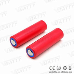 High capacity Sanyo NCR18650GA 3500mah 3.7v flashlight battery