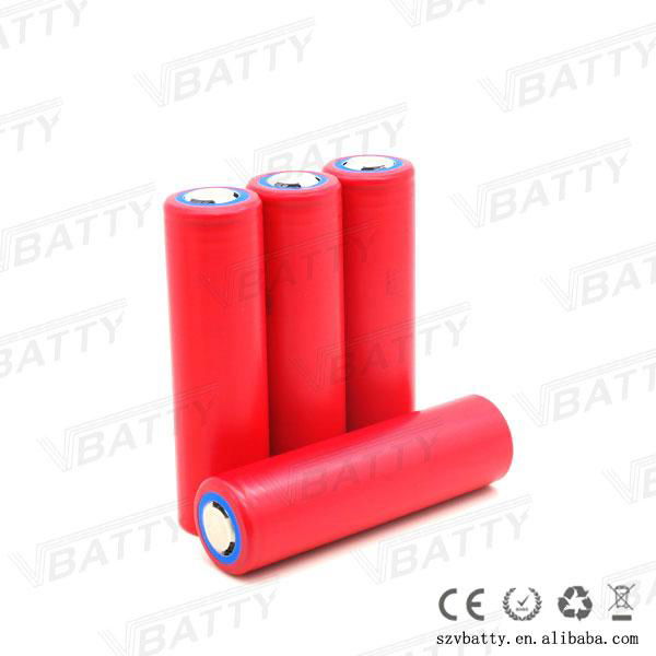 High capacity Sanyo NCR18650GA 3500mah 3.7v flashlight battery 3