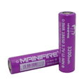 Original Mainifire IMR18650 3200mAh 40A 3.7V Purple rechargeable Lithium battery 2