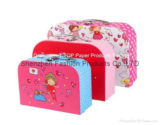 Kids cardboard suitcase 4