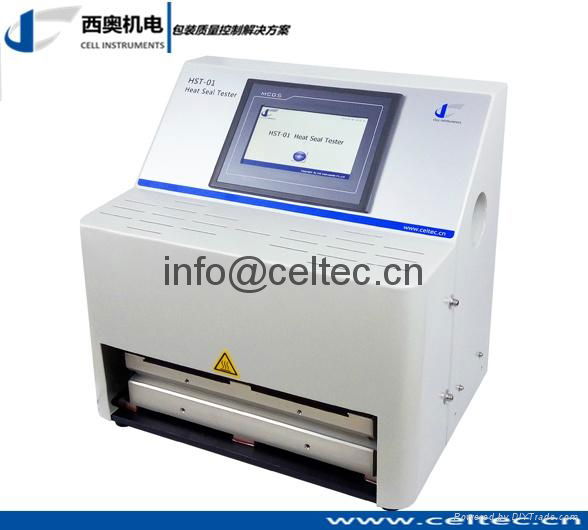 ASTM F2029 polymer heat seal tester Heat seaing test machine