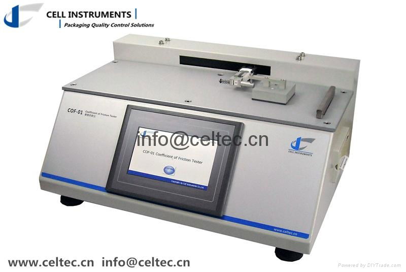 Coefficient of Friction Tester ASTM D1894 ISO 8295 material COF tester 