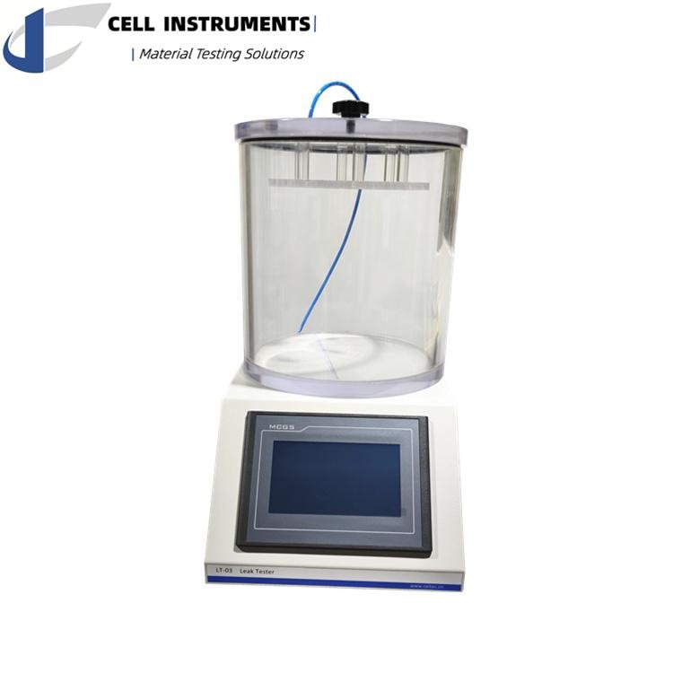 ASTM D3078 food pack and container vacuum leak tester