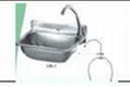 Stainless Steel Kitchen Top Mount Single Sink 1