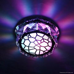 D120mm 6W LED Crystal Ceiling Light 515