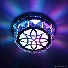 D120mm LED Metal  Crystal Ceiling