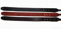 Full Grain Vegetable Leather Guitar Strap Guitar Belt 2" Wide 4