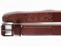 35mm Full Grain Vegetable Leather with Tail Details