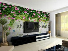 white embossing wallpaper