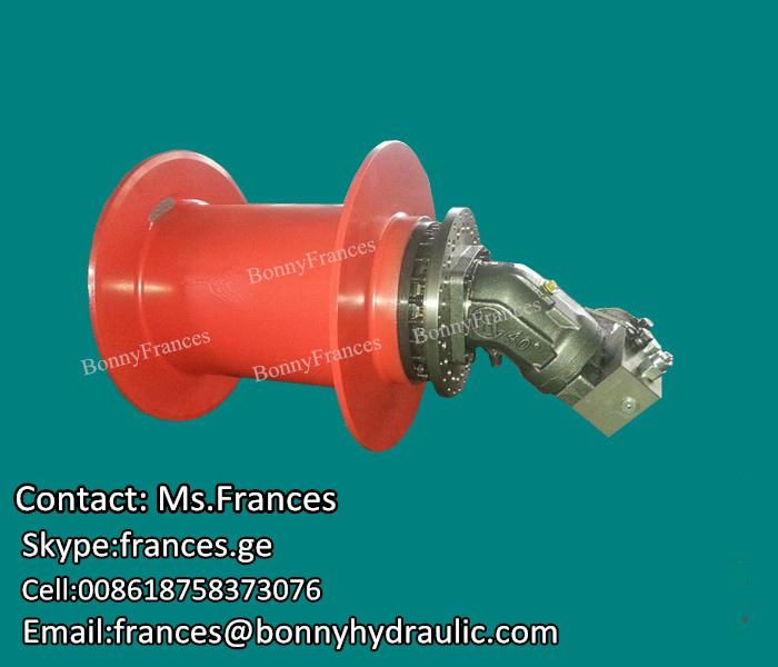 20 ton high speed hydraulic winch (two speed)AF80 3