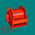 5 ton hydraulic compact winch with free