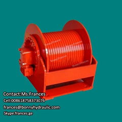 5 ton hydraulic compact winch with free fall fuction GH3000