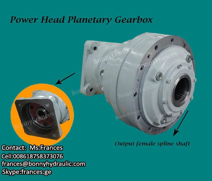 Drilling rig Rotary power heard planetary gearbox