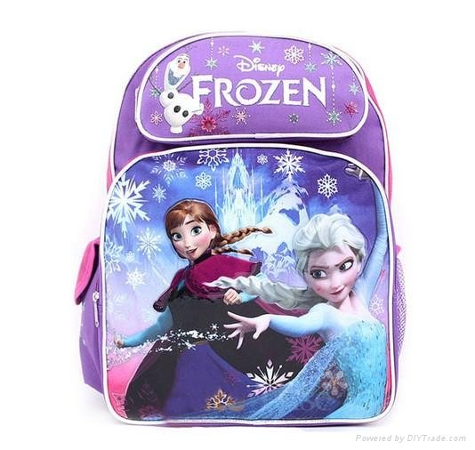 Wholesale Disney Frozen Kids School Backpack Bags 2