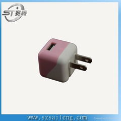 Shenzhen factory mini charger,usb phone charger