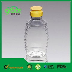 PET plastic bottle for honey packing