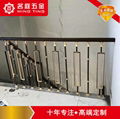 铝艺楼梯护栏 铜艺雕花楼梯扶手 阳台栏杆 2