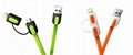 DIY wholesale multi head usb cable for smart phone 2