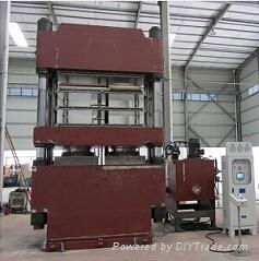 Four Column Platen Curing Press