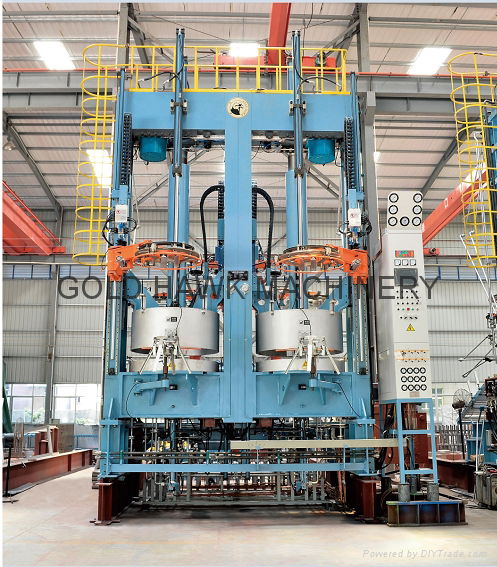 hydraulic tire curing press