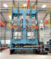 hydraulic tire curing press