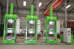 36‘’ hydraulic tyre curing press