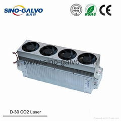 30w rf metal co2 laser tube from China