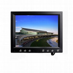 8 inch CCTV LCD monitor desktop 1024 ×768  resolution built-in BNC input