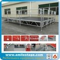 stage flat roof truss system used portable stage for sale