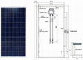 230W-250W Polycrystalline Silicon PV Solar Panel for off Grid Solar Power System 3