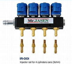 GAS fuel Injector rail for sequential injection kits