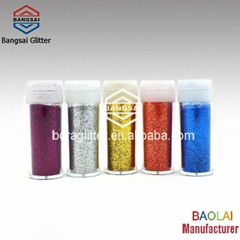 glitter powder decorate glitter leather