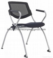 Folding Mesh Chair Waiting Chair Conference Chair