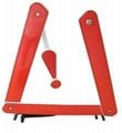 2014 Foldable Reflective Triangle Warning Sign Car Dangerous Road Emergency Brea 3