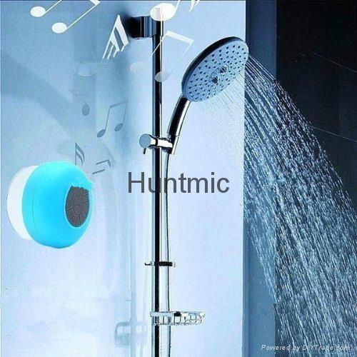 Handsfree Waterproof Bluetooth Shower Speaker,compatible all smart phones