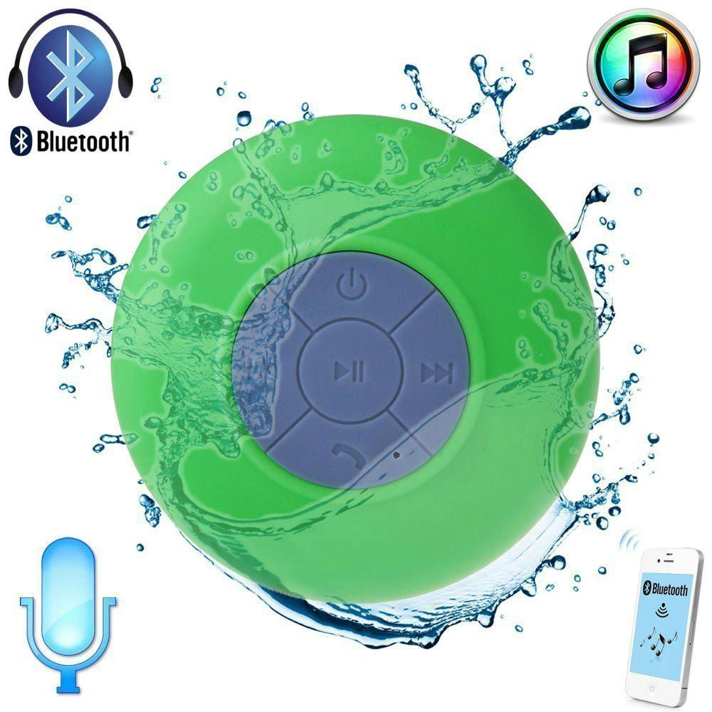 Handsfree Waterproof Bluetooth Shower Speaker,compatible all smart phones 2