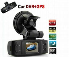 1.5" Ambarella A2 real 1080p hd GPS Car Camera Black Box DVR H.264 of 120 Degree
